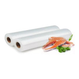 Rolo Bobina Embalagem Seladora A Vácuo Ranhuras 20cm X 5m