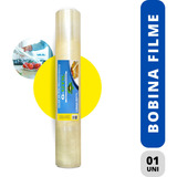 Rolo Bobina Papel Filme Pvc 38 Cm X 300 Metros Full