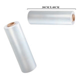 Rolo Bobina Picotado Transparente Resistente 30cmx40cm