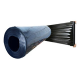 Rolo Bobina Plástico Filme Stretch 500 Mts 30 Micras Preto
