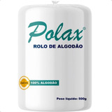 Rolo De Algodão 500g Hidrófilo Puro Macio Hipoalérgico