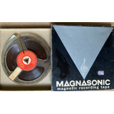 Rolo De Áudio Magnetic Antigo Usado