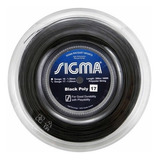 Rolo De Corda Sigma Black Poly 1.25mm 200m Preta - Polyester