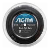 Rolo De Corda Sigma Black Poly Spin 17 200m Poliester Pentag
