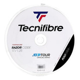Rolo De Corda Tecnifibre Razor Code 1.25mm Chumbo + Brinde