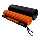 Rolo De Liberação Miofascial 3 Em 1 Foam Roller Pilates Yoga