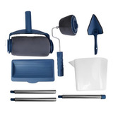 Rolo De Pintura Fácil Pintar Sem Sujeira Kit Cabo Extensível