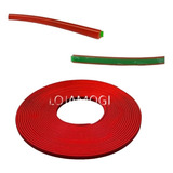 Rolo Friso Aplique Vermelho Sport Automotivo 10 Metros
