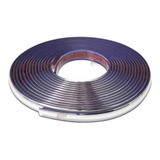 Rolo Friso Cromado Filete Universal Flexivel 19mm X 12 Metro