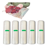 Rolo Plástico Seladora Portátil De Alimentos 5 Uni 15cm Cor Transparente