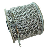 Rolo Strass Juntinho Ss12 Prata 100 Metros Melhor Preço 