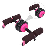 Rolo Suporte Abdominal 2 Em 1 Extensor Ventosa Exercício