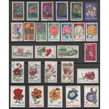Romênia - Coleção De Selos Tema Flora - 8104