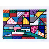 Romero Britto Gravura Assinada