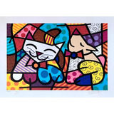 Romero Britto Gravura Assinada