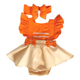 Romper Moana Baby Body Jardineira Roupa