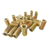 Rosca Postiça M08 X 10 X 20mm Bucha Rosqueada Kit 100 Peças