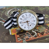 Roskopf Patent Antigo Ferrroviario Porcelana 45,00 Mm Raro