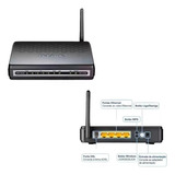 Roteador / Modem Adsl2+ Preto D-link