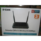 Roteador D-link Wireless-n 300mbps Dir-615