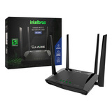 Roteador Dual Band Wifi 5g Porta Gigabit 4 Antenas Intelbras