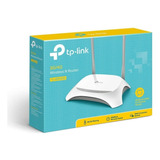 Roteador Tplink N300 3g/4g 2 Antenas Tl-mr3420 Wireless + Cor Branco 110v/220v (bivolt)