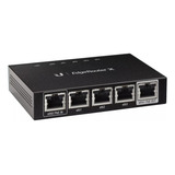 Roteador Ubiquiti Edgerouter X Er-x Preto 110v/220v