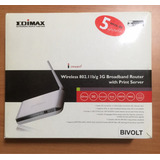 Roteador Wireless Edimax Com 3g