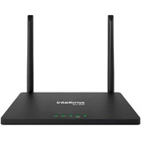Roteador Wireless Intelbras W4 300mbps Bivolt 4750089 Preto