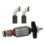 Rotor 220v E Carvão P/ Serra Circular Makita M5801 Original