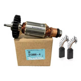 Rotor Induzido + Carvao 4100nh3 127v 513866-4 Makita 