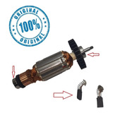 Rotor Serra Mármore Makita 4100nh3 127v 518641-3 + Escova
