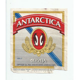 Rótulo Antigo Cerveja Antarctica - 1996 - F8