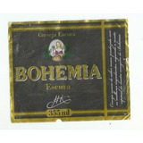 Rótulo Antigo Cerveja Bohemia Escura - Cn2