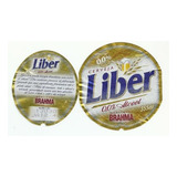 Rótulo Antigo Cerveja Liber Brahma - Cn2