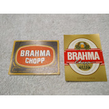 Rótulos Antigos Cerveja Brahma - Original