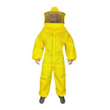 Roupa 100%antiferroada-macacão-de-apicultura-ventilado+luva