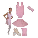 Roupa Balé Ballet Infantil C/ Collant