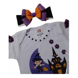 Roupa Bebê Halloween Body Infantil Temático Dia Das Bruxas