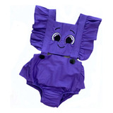 Roupa Body Jardineira Bolofofo Mesversario Tematico Infantil