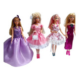 Roupa Boneca + Famosa Do Brasil Kit 14 Pç Vestido Acessório 