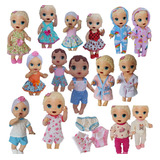 Roupa Boneca Roupinha Baby Alive Kit C/22 Peças (30 A 35 Cm]