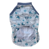Roupa Cães - Cachorro - Lolô - Macho - Ursinho Polar - Pet