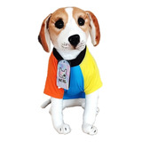 Roupa Camiseta Verão Pet C/ Proteção Uv Phucket Neon G