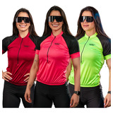 Roupa Ciclismo Camiseta Feminina Camisa Bike