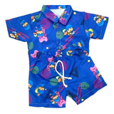Roupa Conjunto Infantil Menino Personagens Completo 2 Peças