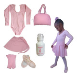 Roupa De Ballet Bailarina Infantil C/