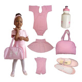 Roupa De Ballet Uniforme Bailarina Infantil Juvenil, Kit 6