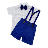 Roupa De Batizado Menino Bebê Infantil