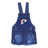 Roupa De Bebe Menina Macaquinho Macacão Jardineira Infantil 